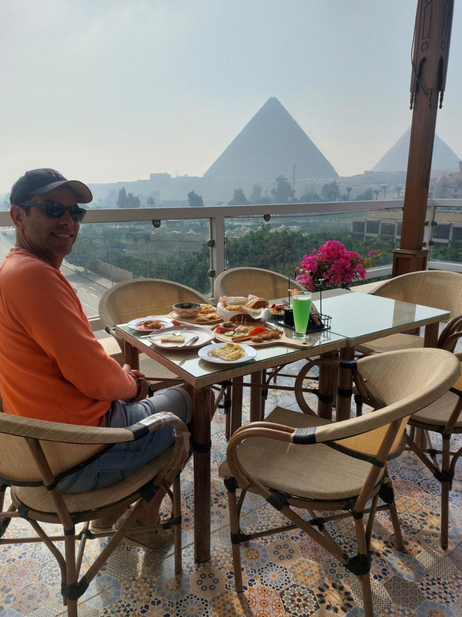 Doudou Pyramids View Hotel Kafrat al Jabal Экстерьер фото