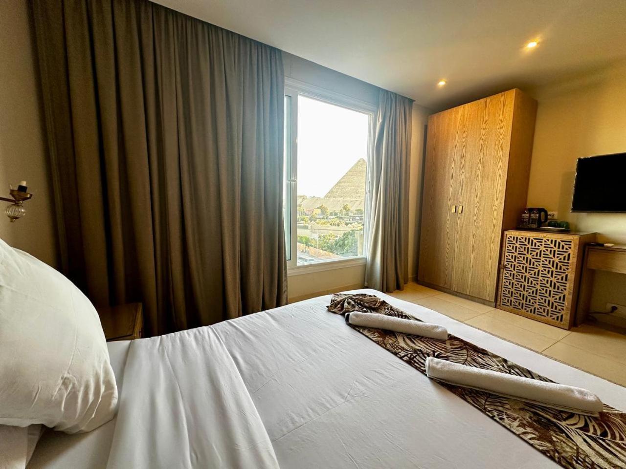 Doudou Pyramids View Hotel Kafrat al Jabal Экстерьер фото